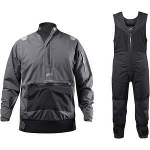 2026 Zhik CST500 Coastal Smock & Salopette Sailing Suit ZCST500SASCS - Black